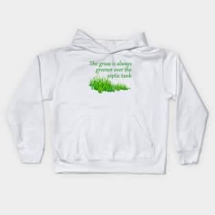 The Grass is Always Greener Kids Hoodie